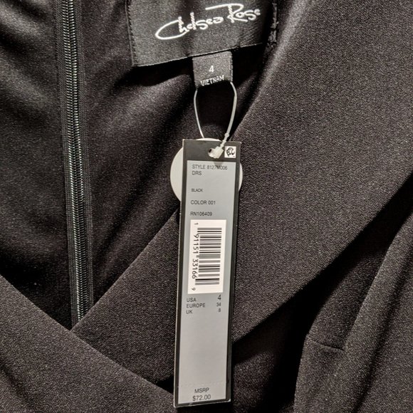 Chelsea Rose Little Black Dress - Picture 4 of 8